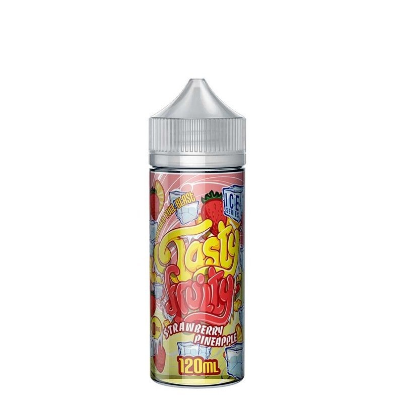 Strawberry Pineapple Ice Shortfill Eliquid By Tasty Fruity 100ml - Strawberry Pineapple Ice Shortfill Eliquid By Tasty Fruity 100ml - Vape Fast UK