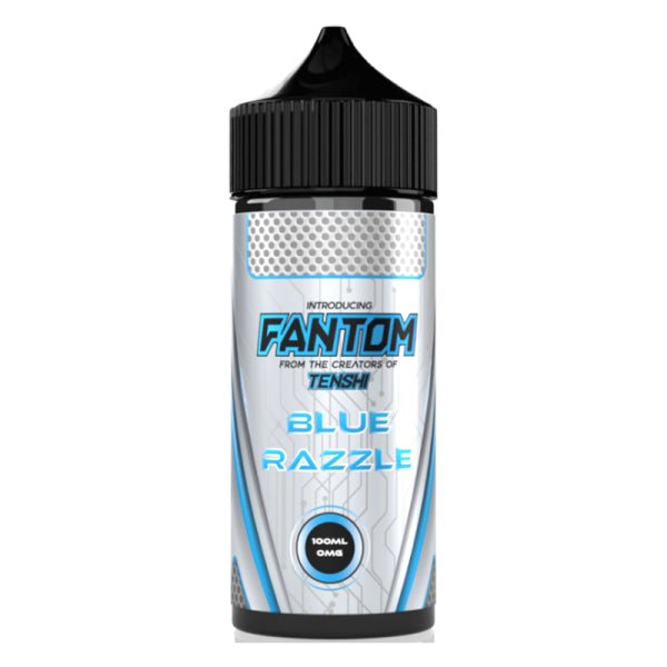 Tenshi Fantom Series Blue Razzle E Liquid Short Fill 100ml - Tenshi Fantom Series Blue Razzle E Liquid Short Fill 100ml - Vape Fast UK