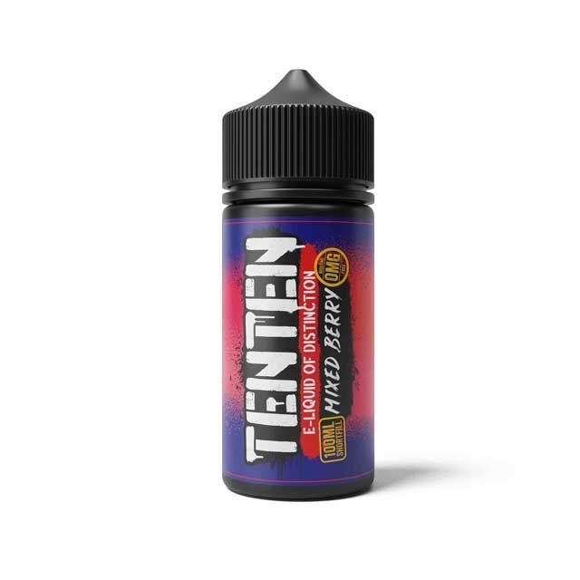 TenTen Mixed Berry Shortfill E Liquid 100ml - TenTen Mixed Berry Shortfill E Liquid 100ml - Vape Fast UK