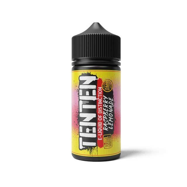TenTen Raspberry Lemonade Shortfill E Liquid 100ml - TenTen Raspberry Lemonade Shortfill E Liquid 100ml - Vape Fast UK