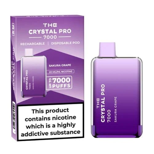 The Crystal Pro 7000 Disposable Vape Pod Device - The Crystal Pro 7000 Disposable Vape Pod Device – Box of 10 - The Crystal Pro 7000 Disposable Vape Pod Device – Box of 10 - Vape Fast UK - Vape Fast UK