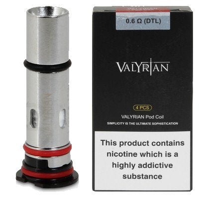 Uwell Valyrian Pod Replacement Coils - Uwell Valyrian Pod Replacement Coils - Vape Fast UK