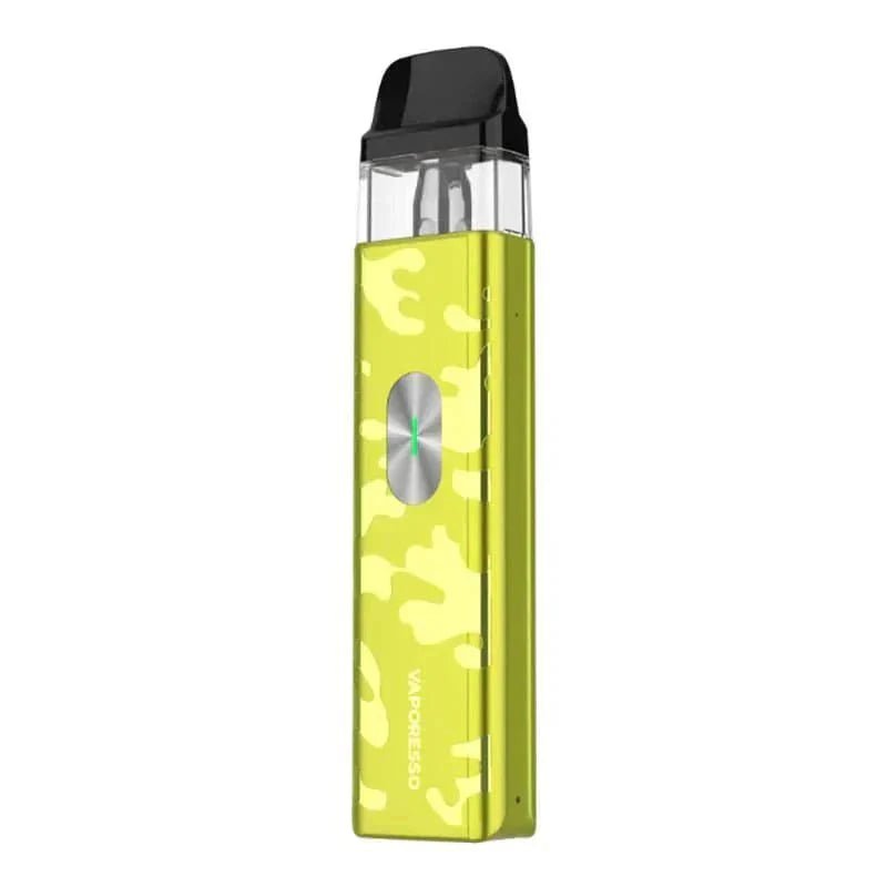 Vaporesso XROS 4 Mini Pod Vape Kit Device - Vaporesso XROS 4 Mini Pod Vape Kit Device - Wolfvapes.co.uk - Camo Yellow - Vape Fast UK