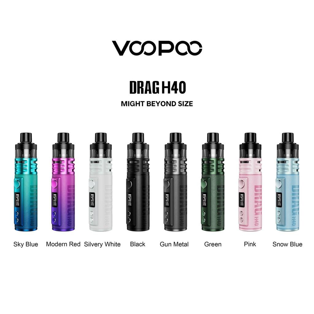 Voopoo Drag H40 Pod Kit Device - Voopoo POD KITS Voopoo - Drag H40 Pod Kit - Vape Fast UK