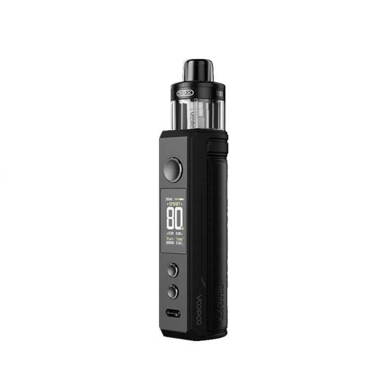 Voopoo Drag X2 Pod Vape Kit Device - Voopoo Drag X2 Pod Vape Kit Device - Wolfvapes.co.uk - Spray Black - Vape Fast UK