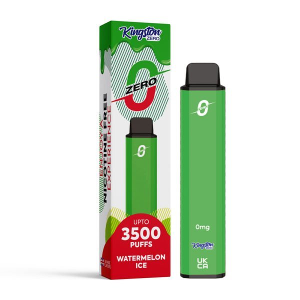 Watermelon Ice Kingston Zero 3500 Disposable Device - Watermelon Ice Kingston Zero 3500 Disposable Device - Vape Fast UK