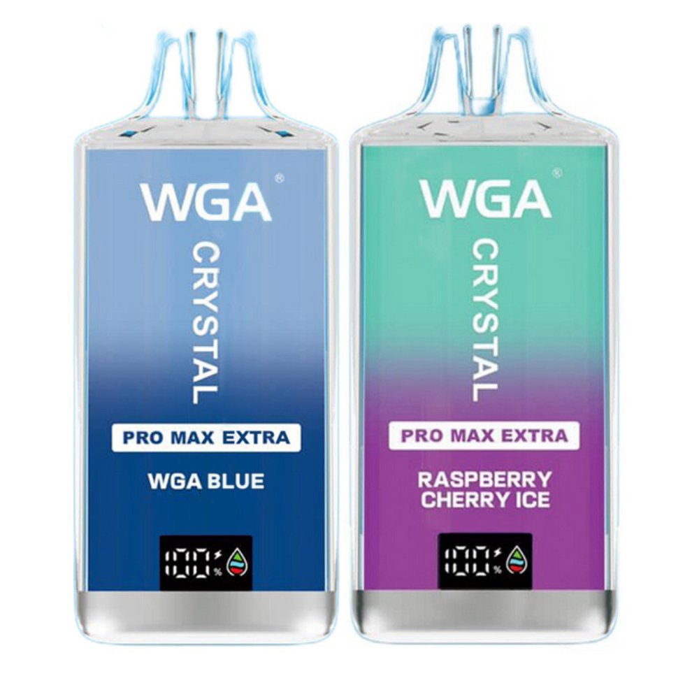 WGA Crystal Pro Max 15000 Puffs Disposable Vape 20MG - Box of 10 - WGA Crystal Pro Max 15000 Puffs Disposable Vape Box of 10 #Simbavapes# - Vape Fast UK