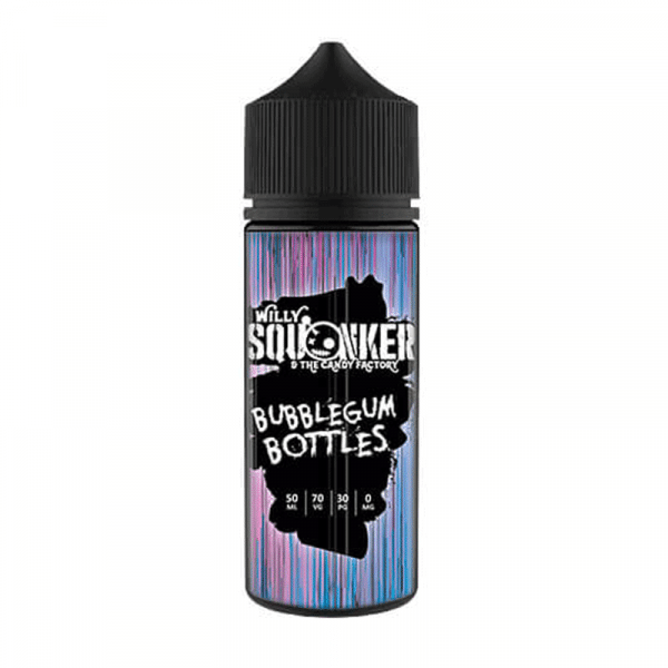 Willy Squonker Bubblegum Bottles Short Fill E Liquid 100ml - Willy Squonker Bubblegum Bottles Short Fill E Liquid 100ml - Vape Fast UK