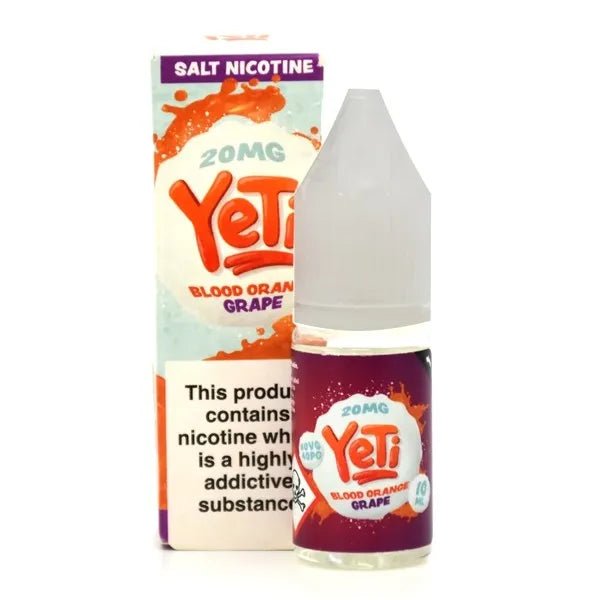 Yeti Blood Orange Grape Nic Salt 10ml - Yeti Blood Orange Grape Nic Salt 10ml - Vape Fast UK