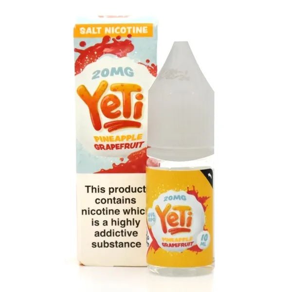 Yeti Pineapple Grape Fruit Nic Salt 10ml - Yeti Pineapple Grape Fruit Nic Salt 10ml - Vape Fast UK