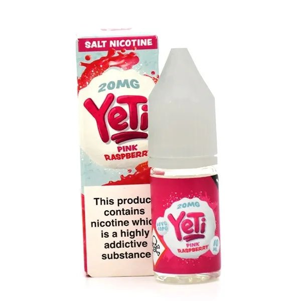 Yeti Pink Raspberry Nic Salt 10ml - Yeti Pink Raspberry Nic Salt 10ml - Vape Fast UK