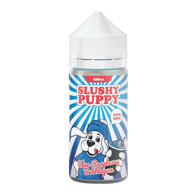 Slushy Puppy Blue Raspberry Bubblegum Short Fill 100ml