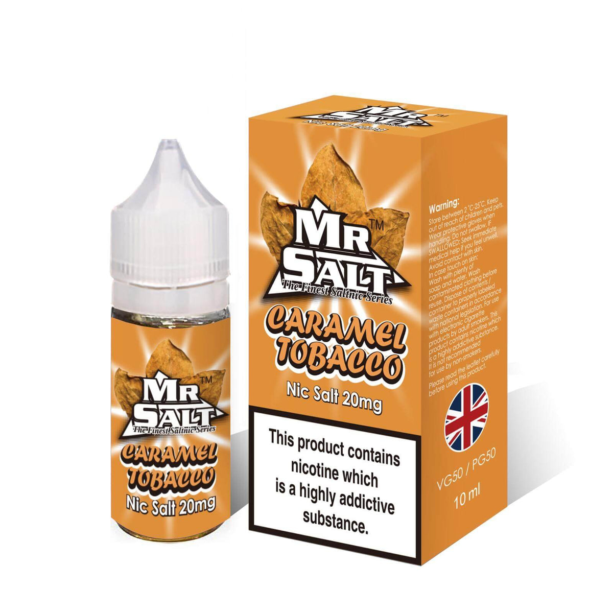 Mr Salt Caramel Tobacco Nic Salt 10ml