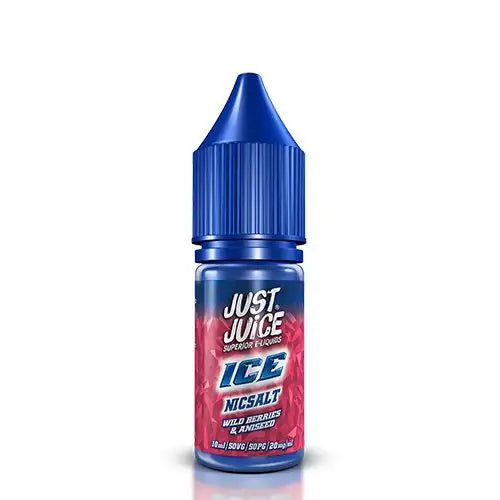 Just Juice Ice Wild Berries &amp; Aniseed E-Liquid Nic Salt 10ml