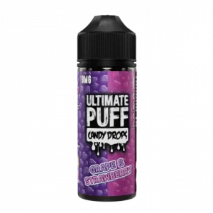 Ultimate Puff Candy Drops Grape & Strawberry Shortfill E Liquid 100ml