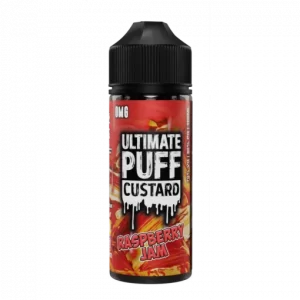 Ultimate Puff Custard Raspberry Jam Shortfill E Liquid 100ml