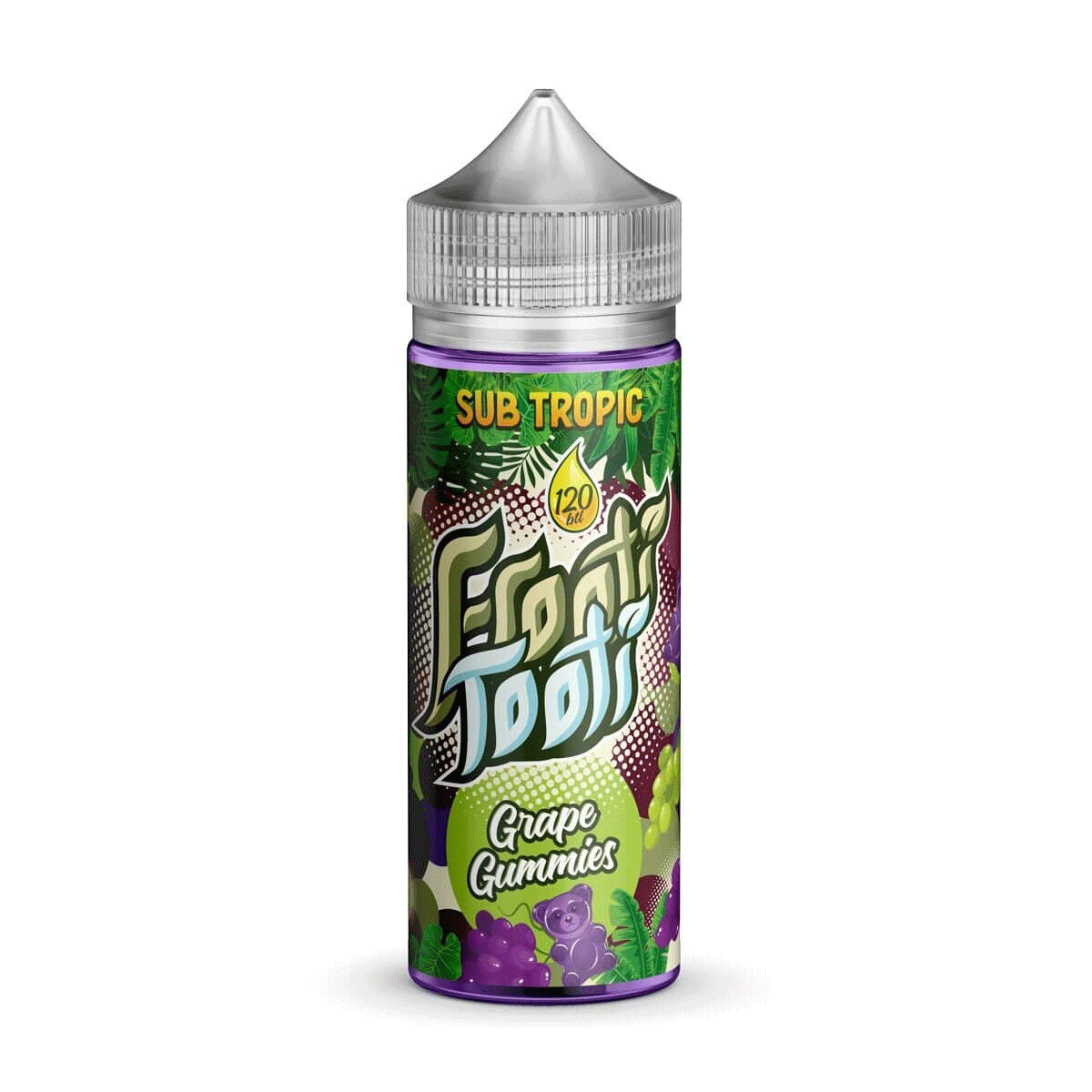Frooti Tooti Sub Tropic Grape Gummies Short Fill 100ml