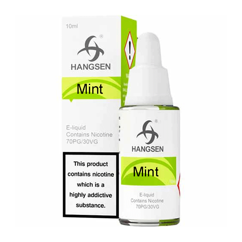 Mint E Liquid by Hangsen Liquids 10 x 10ml
