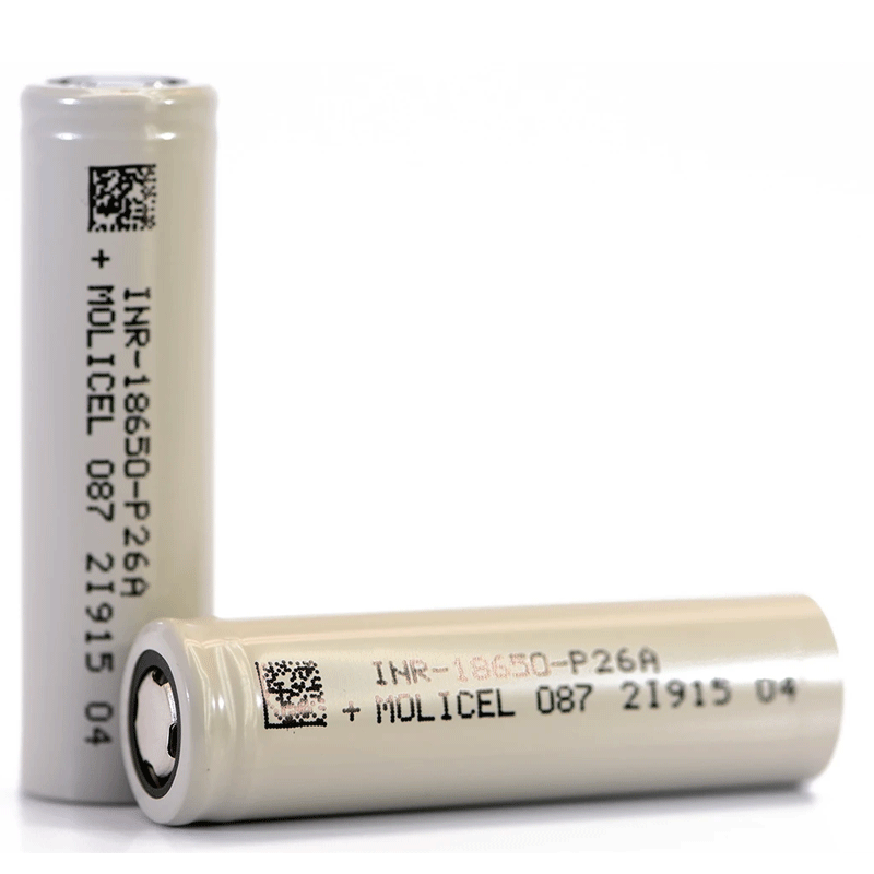 Molicel P26A 18650 Rechargeable Vape Battery