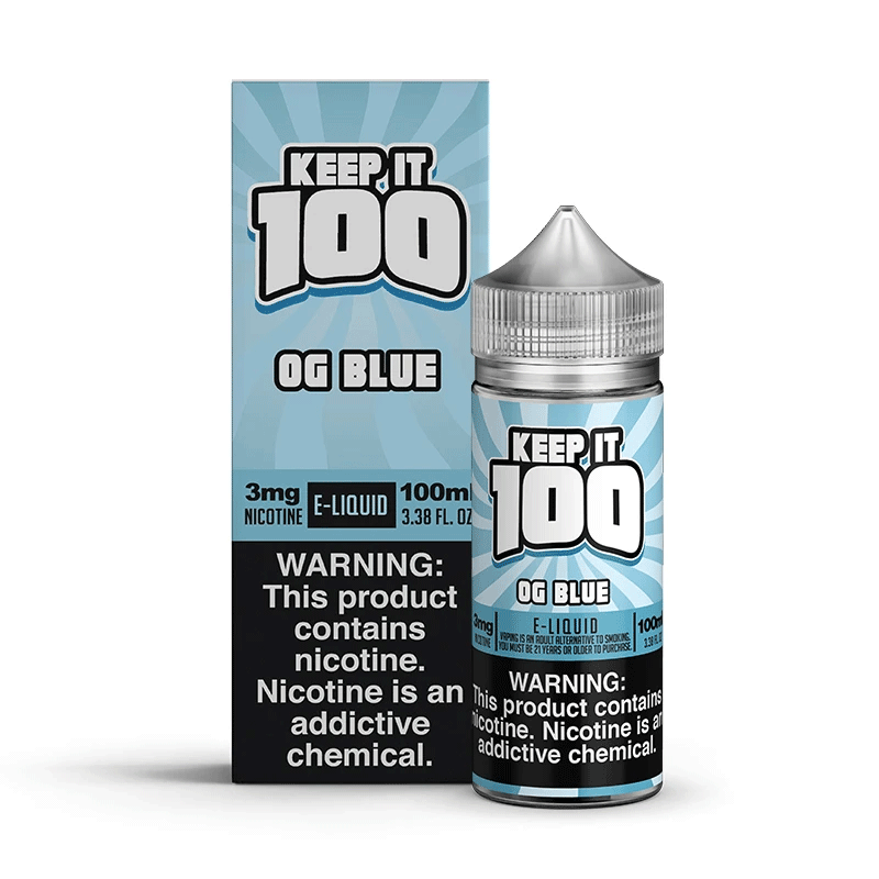 OG Blue by Keep It 100 Short Fill E Liquid 100ml