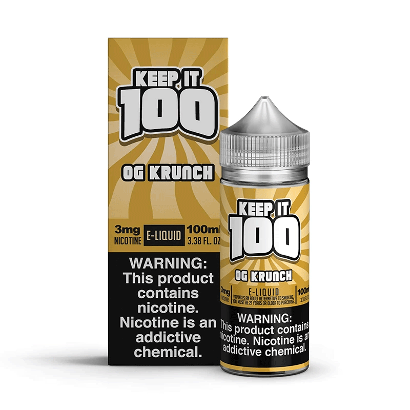 OG Krunch by Keep It 100 Short Fill E Liquid 100ml