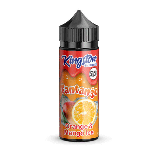 Kingston Orange & Mango Ice Fantango Short Fill E Liquid 100ml