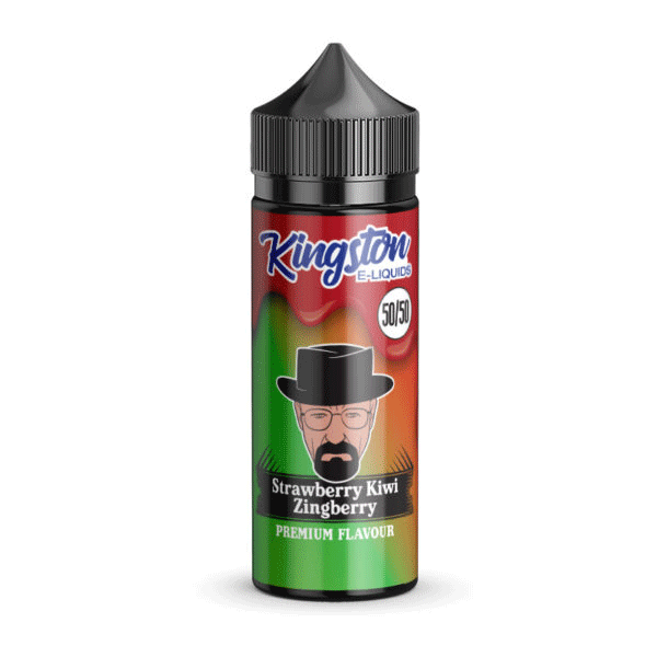 Kingston Strawberry Kiwi Zingberry Short Fill E Liquid 100ml