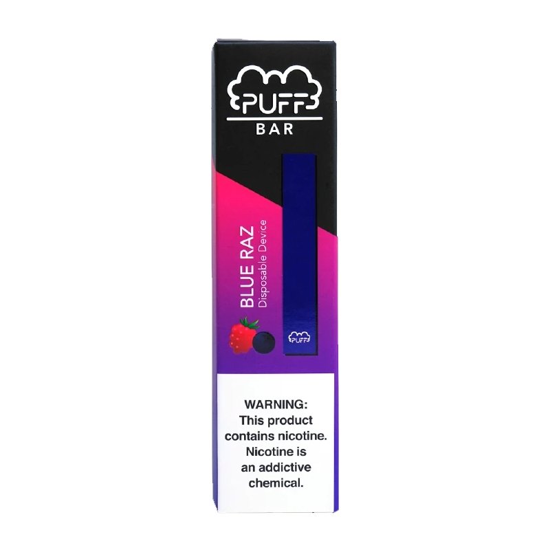 buy Puff Bar Blue Razz disposable device