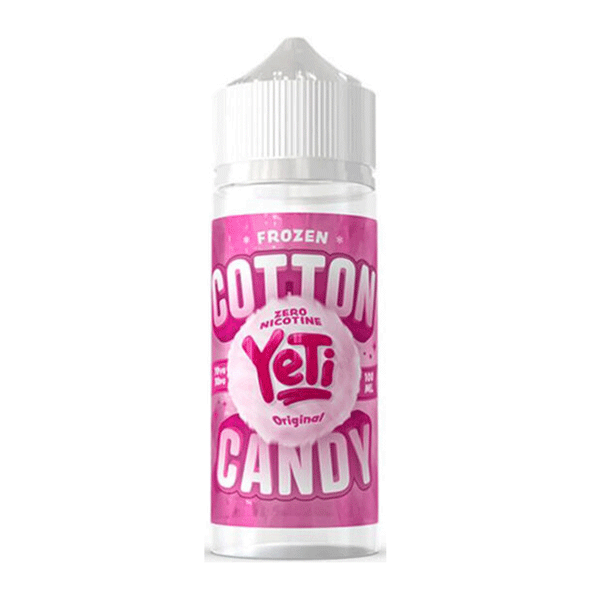 Yeti Cotton Candy Original Short Fill E Liquid 100ml
