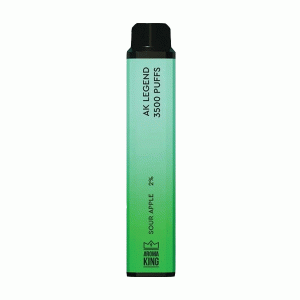 Buy Sour Apple Aroma King Legend Disposable Vape Kit 3500 Puffs