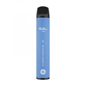 Buy Blueberry Bubblegum Elux Bar 1500 Disposable Vape Device