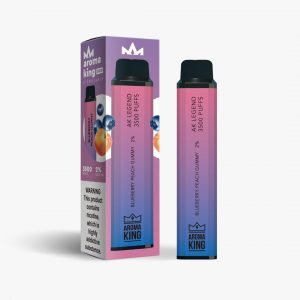 Buy Blueberry Peach Gummy Aroma King Legend 3500 Disposable Vape Kit