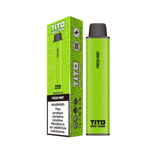 Buy Fresh Mint Tito Max 7000 Disposable Device