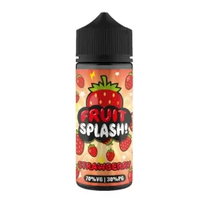 Fruit Splash Strawberry E Liquid Short Fill 100ml