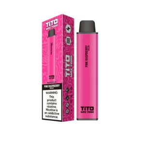Buy Pink Raspberry Chilled Tito Max 7000 Disposable Device