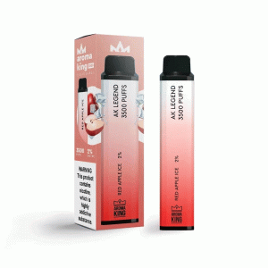 Buy Red Apple Ice Aroma King 3500 Disposable Vape 10x Multipack