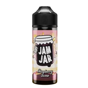 Ultimate Puff Jam Jar Raspberry Scone E Liquid Short Fill 100ml