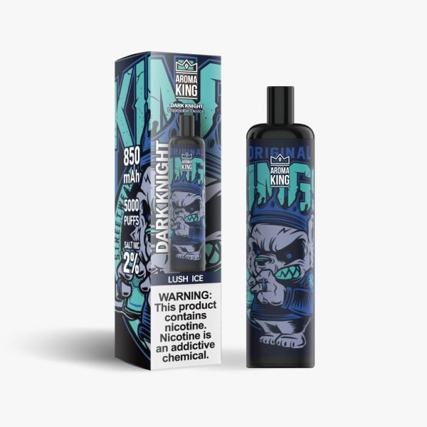 Buy Lush Ice Aroma King Dark Knight 5000 Disposable Vape Device