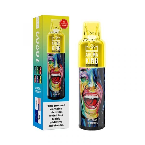Buy Mixed Berries Aroma King 10k Disposable Device