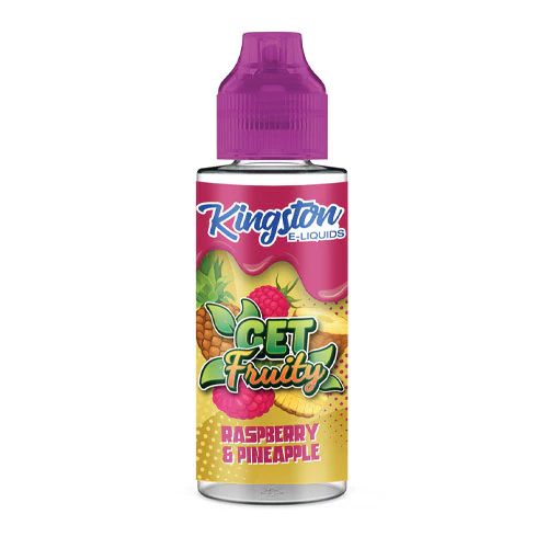 Kingston Get Fruity Raspberry & Pineapple E Liquid Short Fill 100ml