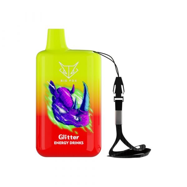 Buy Big Fox Glitter 5800 Energy Drink Disposable Device