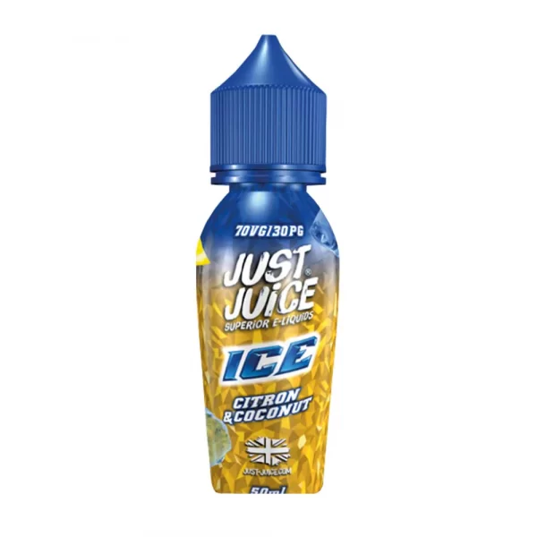 Just Juice Ice Citron & Coconut Shortfill E Liquid 50ml