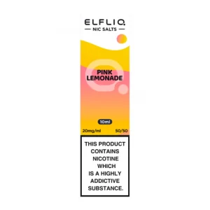 Elfliq Elf Bar Pink Lemonade Nic Salt E liquid 10ml
