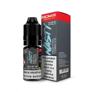 Nasty Pod Mate Tobacco Menthol Nic Salt E-Liquid 10ml