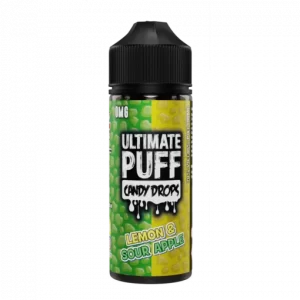 Ultimate Puff Candy Drops Lemon & Sour Apple Shortfill E Liquid 100ml
