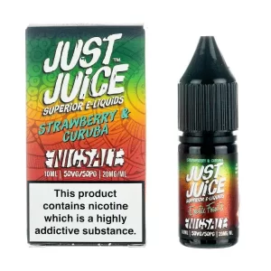 Just Juice Strawberry & Curuba Nic Salt E-Liquid 10ml