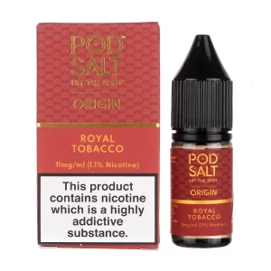 Pod Salt Origin Royal Tobacco Nic Salt by 10ml