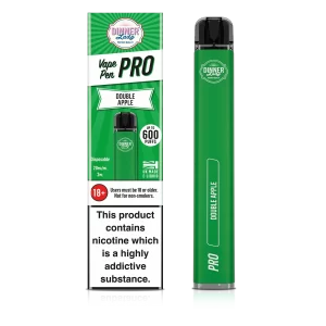 Buy Double Apple Dinner Lady Vape Pen Pro 600 Disposable Pod Kit