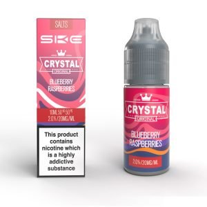 Blueberry Raspberry SKE Crystal Original Nic Salt E liquid 10x10ml