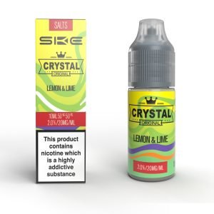 Lemon & Lime SKE Crystal Original Nic Salt E liquid 10x10ml